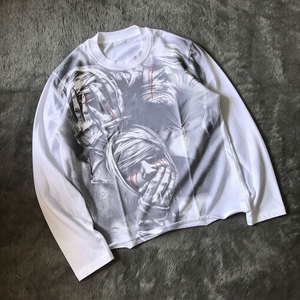 Maglione da Uomo Personalizzato in Cotone 100% da 300 Grammi, a Maniche Lunghe, Caldo, Oversize, Tinta Unita, Stile Hip Hop, Traspirante, Anti-Pilling, con Stampa DTG - Product Image 1