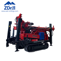 Machine de forage pneumatique 500M pour applications géothermiques et minières, équipement industriel robuste pour le forage de puits d'eau profonds