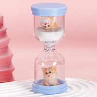 Minuterie de jeu de montre de sable 3 15 minutes 1 5 min sablier moderne dent en plastique enfant sablier visuel pour les enfants brossage