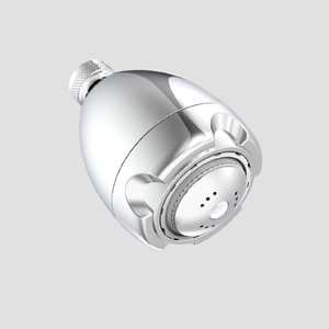Cabezal de Ducha Pequeño Cromado con Ajuste Continuo, 3 Funciones, Restricción de Flujo, Resistente a la Corrosión <span class=keywords><strong>CASS</strong></span> 4H, para Venta al por Mayor en Zonas Costeras - Product Image 3