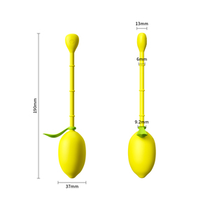 S-Hande 2026 Nouvelle Arrivée Usine OEM Vibrateur Citron Jaune Feuille de Citron Balle d'Amour Jouet Sexuel en Forme de Citron pour Femmes Silicone Sûr - Product Image 6