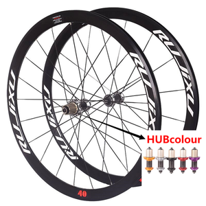 Juego de Ruedas RUJIXU 700C de Aleación de Aluminio con Frenos V-Brake, Llanta de 40MM, 6 Brazos, 3 Dientes, Buje de 120 Anillos, Juego de Ruedas Highroad - Product Image 5
