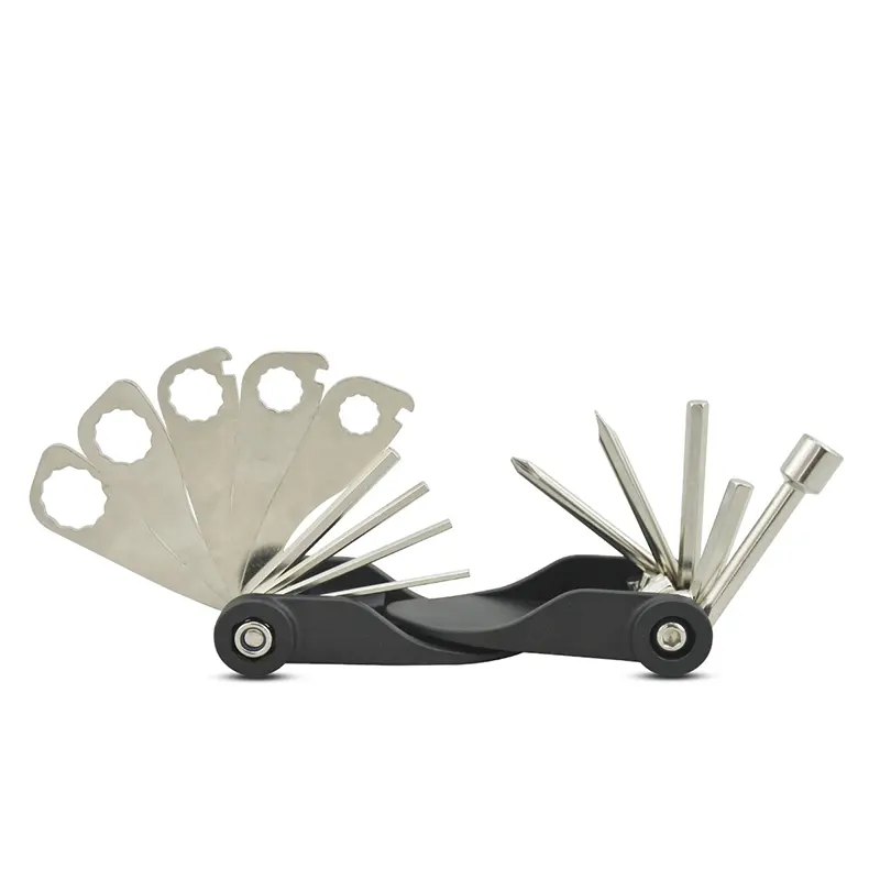 Professional Bicycle Repair Tools Wholesale 17 In 1 Pocket Mini Portable Multifunction Bike Bike Repair Bicycle Multi Tool