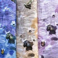 Tissu Popeline en Lyocell, Nylon et Acétate Imprimé Écologique Tissé pour Robes et Chemises Femme