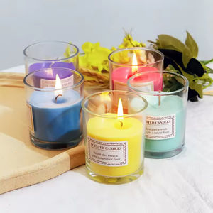 Vela Aromática de Cera de Soya Multicolor, Moderna y Popular, para Decoración del Hogar, Hotel u Oficina - Product Image 2