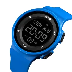 Skmei Reloj 1445 Relógio de pulso digital fashion barato LED luminoso à prova d'água para mulheres