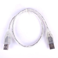 Kabel USB kecepatan tinggi untuk printer AM BM 1m 5m pilihan Panjang Jaket PVC dicetak fitur kepang untuk pengisian daya Bank