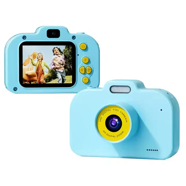 Mini Camera HD Toys Camera 2.0" Inch 1080P Kids Digital Camera Kids Camera Dual Camera High Definition Screen CMOS Sensor Camera