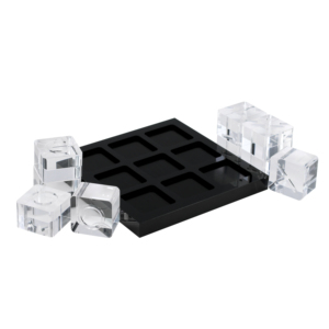 Trò Chơi Tic Tac Toe Vàng Acrylic Tic Tac Toe Bộ Trò Chơi Hearts & Circle Tic Tac Toe - Product Image 5