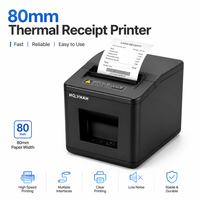 Impresora POS de 80 mm en Oferta, Impresora Térmica de Recibos de Escritorio con Cortador Automático, Interfaz USB, Serial y Ethernet para Windows/Mac/Linux