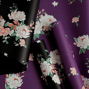 Thường Xanh Retro Hoa Mô Hình Giấy Gói Không Thấm Nước Hoa Hàn Quốc Bó Hoa Giấy Bán Hoa Phụ Kiện Nhà Cung Cấp Gói - Product Image 4