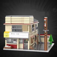Cada C61031 MOC City Shop House Apartment Store Model, Modelo Modular Educativo para Exhibición, Regalos para Adultos, 1908 Piezas, Bloques de Construcción