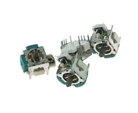 Pièces de réparation vertes de capteur de bâton de manette analogique 3D pour Xbox 360 pour le remplacement de manette de contrôleur PS2