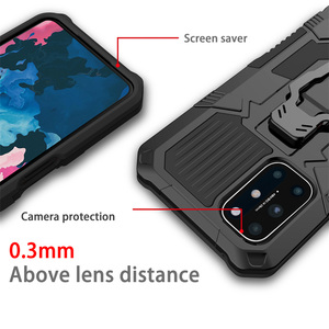 Estuche de soporte magnético híbrido resistente a prueba de golpes para <span class=keywords><strong>Huawei</strong></span> P40 Pro Lite/Mate 40 30 Pro/<span class=keywords><strong>Nova</strong></span> 7i <span class=keywords><strong>5T</strong></span> 4e con cubierta de clip para cinturón - Product Image 5