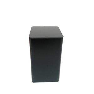 Caja de lata de punto de metal rectangular multicolor reciclable para embalaje de té de alimentos de café - Product Image 2