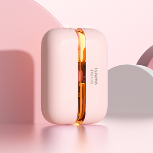 Collar Magnético con Calentador de Manos 2 en 1, Almohadilla Térmica con Pantalla Digital y Luz Transparente de Colores, Regalo de Invierno - Product Image 1