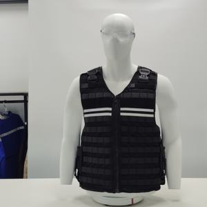 Gilet tattico antiforatura antiforatura in aramide materiali compositi riflettenti morbidi sensazione - Product Image 4