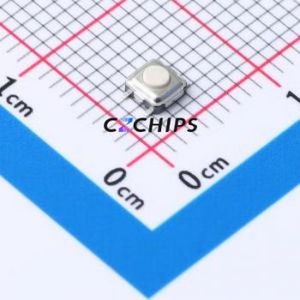 TVAF03-N015C2L-R Tactile <b>Switch</b> SMD-4P,3.3x3.3mm <b>Switch</b> Round Button 2.5N 3.3mm 3.3mm - Product Image 1
