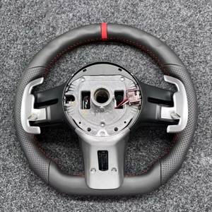 Volante Deportivo de Fibra de Carbono para Mercedes Benz, Compatible con los Modelos GLC, GLE, GLS, GLK, Clase C, W204, C63, W212, W218, W207, W172 - Product Image 5