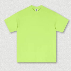 T-shirt en coton lourd 200g pour homme, coupe ample, basique, prix usine Chine - Product Image 1
