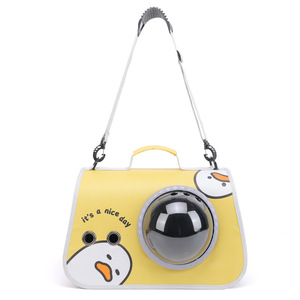 Portable Pet <b>Carrier</b> <b>Backpack</b> Oxford Cloth Cartoon Design Breathable <b>Cat</b> Dog Bag Crossbody Travel <b>Carrier</b> for Pets - Product Image 5