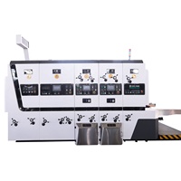 Machine de découpe et d'impression entièrement automatique pour boîtes en carton ondulé
