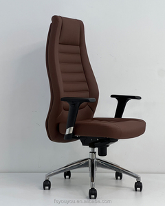 Moderne Stijl Lift Stoel Bureaustoel Prive Boardroom Vergadertafel Met Synthetische Lederen Stoel - Product Image 1