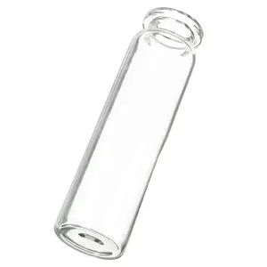 20 ml transparente Glas-Wunschflaschen Flaschen mit Korken, Großhandel leere 20 ml Mini-Glas-Geschenkflasche mit Holzverschluss