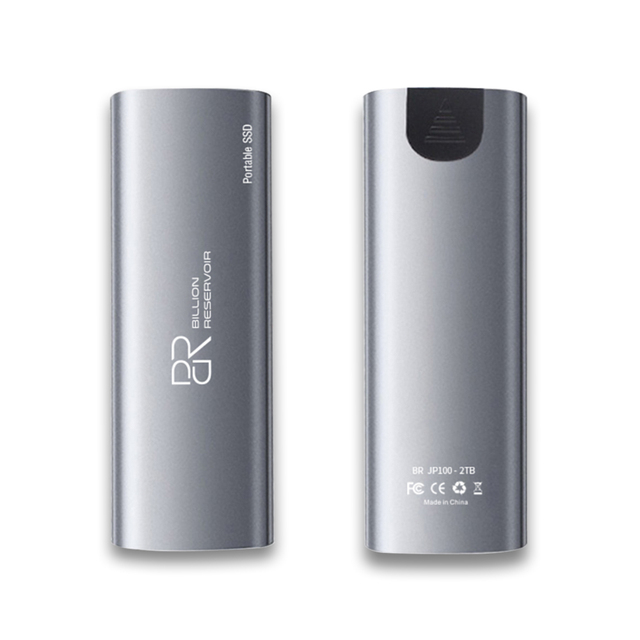 New Type C USB 3 Gen2 Hard Disk Ssd Portable Hard Drive External SSD Metal  512gb 1TB 2TB Nvme Pssd