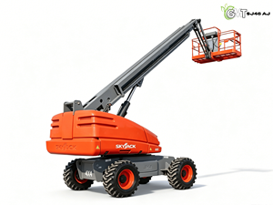 Plataforma Elevadora Articulada Usada Skyjack SJ46 <span class=keywords><strong>AJ</strong></span> 14m 4WD para Terrenos Difíciles |   CE |   EPA |   Plataforma de Trabajo Aérea con Motor Diésel EURO 5, 4680 kg - Product Image 4