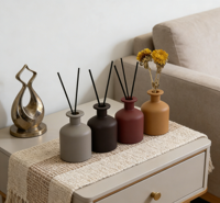 Diffuseur de parfum en verre mat C&H |   Diffuseur d'aromathérapie multicolore pour la décoration de la maison, vente en gros