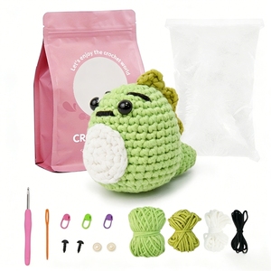 Kit de Ganchillo para Principiantes, Juguetes de Ganchillo Hechos a Mano, Peluches Tejidos, Kit de Ganchillo Amigurumi para Adultos Principiantes - Product Image 3