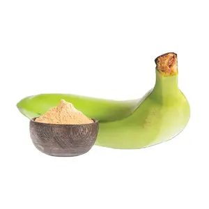 绿色香蕉粉面粉食品级高抗性淀粉膳食纤维散装供应商全天然素食素食非转基因