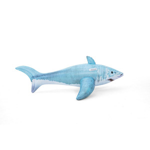 Bestway 41405 tùy chỉnh-kích thước bền Inflatable cá mập & Flamingo đi-on nổi nước chơi đồ chơi cho hồ bơi vui chơi giải trí - Product Image 4