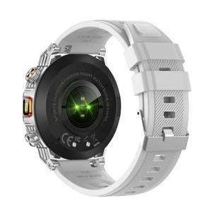 AK81 Smart Watch BT Call Health Monitoring 1.46" Round Screen IP68 <b>Waterproof</b> Men Outdoor Sports Smart Watch with Flashlight - Product Image 4