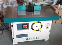 Machine à fraiser verticale à broche simple MX5117B pour le travail du bois, moteur 4kw/5.5kw, 220V/380V, table de travail 1150x680mm