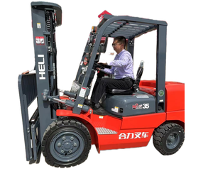 Segunda carretilla elevadora diésel de 3,5 toneladas a bajo precio, carretilla elevadora heli, maquinaria de buen manejo utilizada en diversos entornos del almacén - Product Image 1