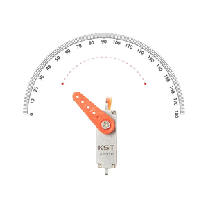 Micro-servo horizontal KST X08H Plus V6.0 5.3Kgf.cm 0.09sec 9.5g 8mm pour planeurs RC, pièces d'avions RC, hélicoptères RC - Product Image 4