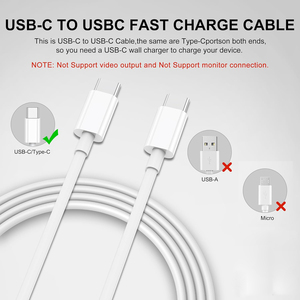 Cable USB Tipo C de 60W PD, Cable de Carga Rápida de Datos, Cable USB C para Cargador de iPhone - Product Image 3