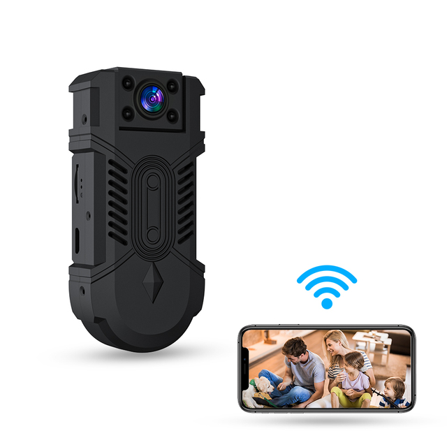2026 Hot Selling WD18 Body Worn Camera Wide Angle Video Recorder Motion Action Sport Outdoor Video Cameras Indoor Mini Wifi Cam