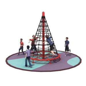 Parque de Juegos de Cuerdas para Niños, Desafío de Cuerdas al Aire Libre, Juegos de Escalada, Parque de Aventuras - Product Image 1