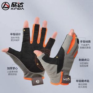 Guantes tácticos Xinda para exteriores, resistentes al desgaste, para montañismo, escalada en roca, ciclismo, Fitness, guantes para hombre - Product Image 3