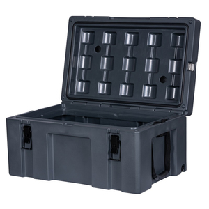 ZERO <span class=keywords><strong>70L</strong></span> LLDPE Carga Caso Robusto Caso Plástico Rígido Rotomolded Ferramenta Caixa 4WD Caixa De Armazenamento Cor Cinza - Product Image 3