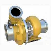 Turbocharger Asli untuk CAT 302-7443TURBO GP-BA Caterpillar C18 INDUSTRIAL ENGINE, Perakitan Turbocharger untuk Suku Cadang Mesin Konstruksi