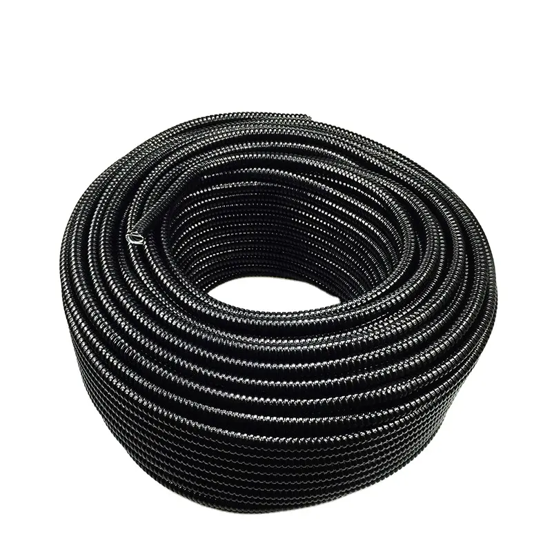 16mm 20mm 25mm 32mm 38mm 40mm Tube de conduit métallique flexible à verrouillage carré en acier inoxydable galvanisé