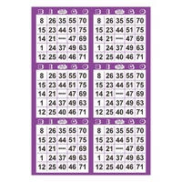 Tarjetas de Bingo Personalizadas CMYK con Diseño de 75 Bolas, 20 Hojas, Impresión Digital en Cartón, Papel Offset, Tarjetas de Visita, Película de Tamaño Personalizado