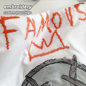 Camiseta Personalizada al por Mayor, Bordado Chenille Personalizado, Serigrafía, Bordado, Camiseta - Product Image 2