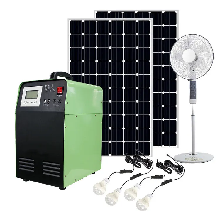 Solar Panels 1000w Price Generation Energy Storage Ups Emergency Power Supply Inverter 220v Solar Panel System CA864-SL