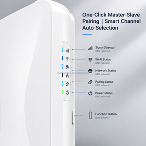 Pont WiFi5 extérieur 5,8 GHz 867 Mbps avec antenne 10 dBi, portée longue distance 3 km, point à point pour caméra de sécurité CCTV - Product Image 4