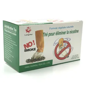 ชาเขียวเพื่อสุขภาพคุณภาพสูงสุดที่ส่งเสริมการขายเพื่อลดและลดผลกระทบจากการสูบบุหรี่